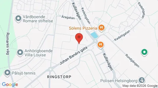 Apartments for rent i Helsingborg - kort over placeringen