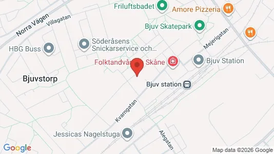 Apartments for rent i Bjuv - kort over placeringen