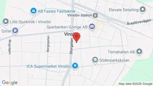 Apartments for rent i Hässleholm - kort over placeringen