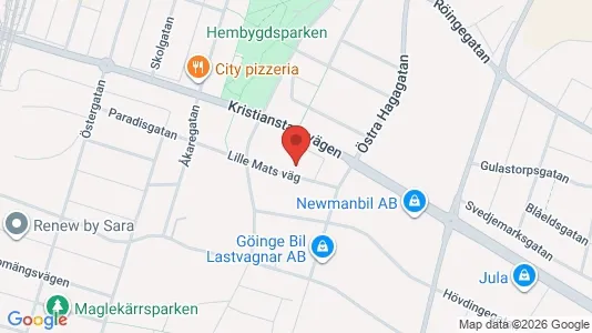 Apartments for rent i Hässleholm - kort over placeringen