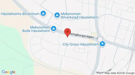 Apartments for rent i Landskrona - kort over placeringen