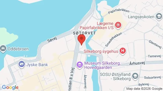 Apartments for rent i Silkeborg - kort over placeringen