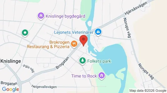 Apartments for rent i Östra Göinge - kort over placeringen