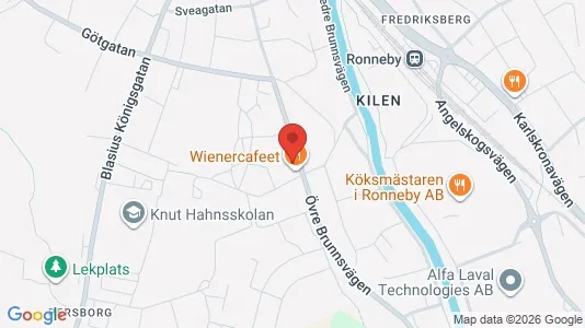 Apartments for rent i Ronneby - kort over placeringen