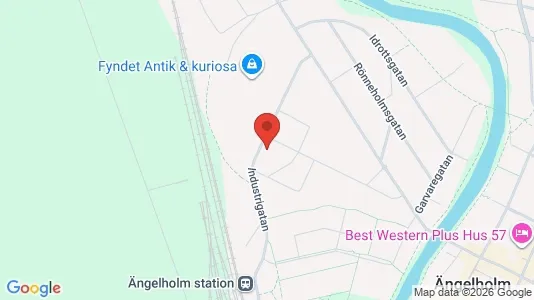 Apartments for rent i Ängelholm - kort over placeringen