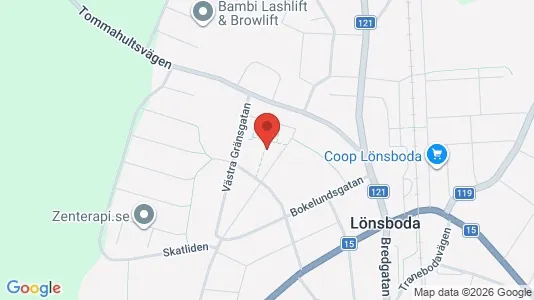 Apartments for rent i Osby - kort over placeringen
