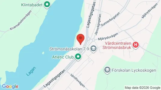 Apartments for rent i Markaryd - kort over placeringen