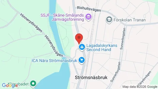Apartments for rent i Markaryd - kort over placeringen
