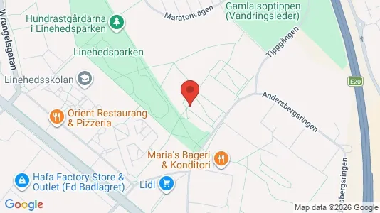 Apartments for rent i Halmstad - kort over placeringen