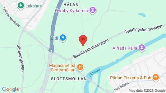 Apartments for rent i Halmstad - kort over placeringen