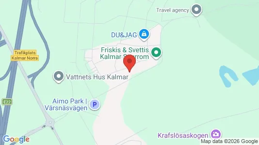 Apartments for rent i Kalmar - kort over placeringen