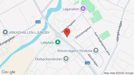 Apartments for rent i Ljungby - kort over placeringen
