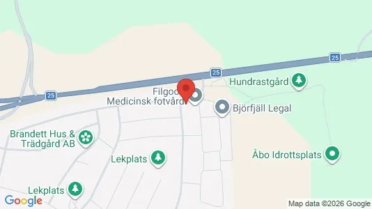 Apartments for rent i Växjö - kort over placeringen