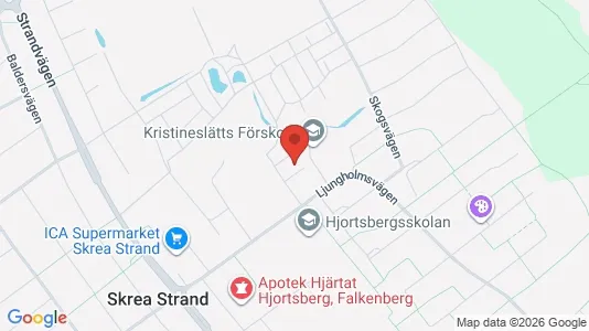 Apartments for rent i Falkenberg - kort over placeringen