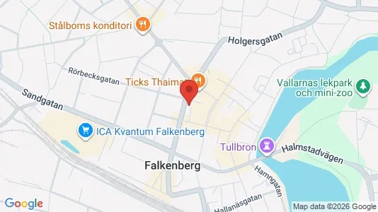 Apartments for rent i Falkenberg - kort over placeringen