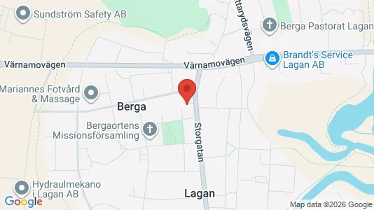 Apartments for rent i Ljungby - kort over placeringen