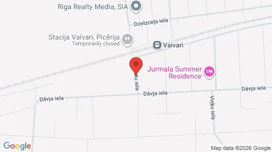 Apartments for rent i Jūrmala - kort over placeringen