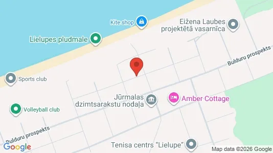 Apartments for rent i Jūrmala - kort over placeringen