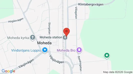 Apartments for rent i Alvesta - kort over placeringen