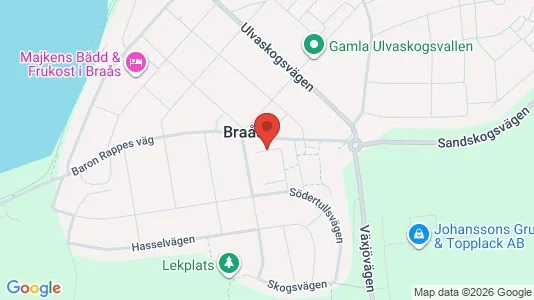 Apartments for rent i Växjö - kort over placeringen