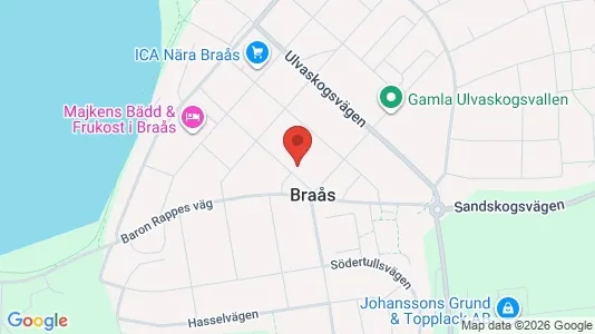 Apartments for rent i Växjö - kort over placeringen