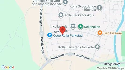 Apartments for rent i Kungsbacka - kort over placeringen