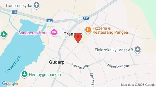 Apartments for rent i Tranemo - kort over placeringen