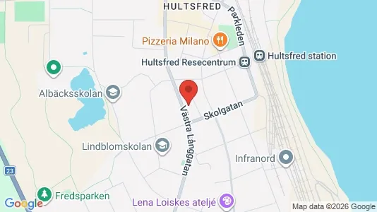 Apartments for rent i Hultsfred - kort over placeringen