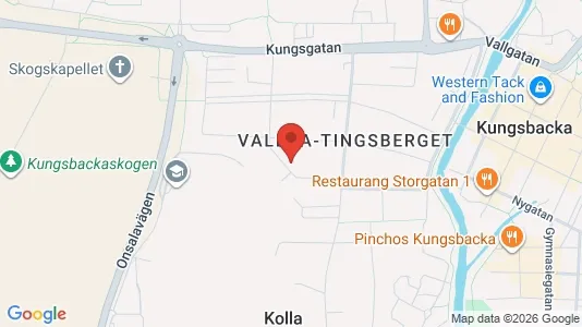 Apartments for rent i Kungsbacka - kort over placeringen