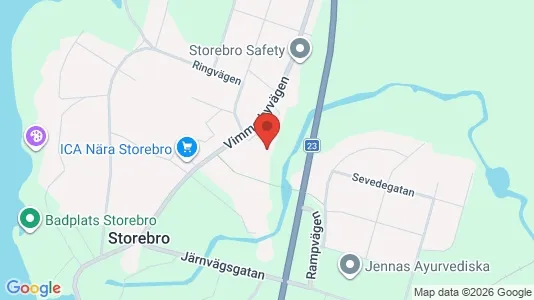 Apartments for rent i Vimmerby - kort over placeringen