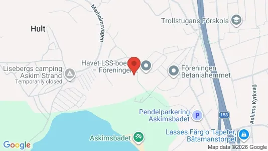 Apartments for rent i Askim-Frölunda-Högsbo - kort over placeringen