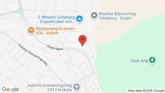 Apartments for rent i Askim-Frölunda-Högsbo - kort over placeringen