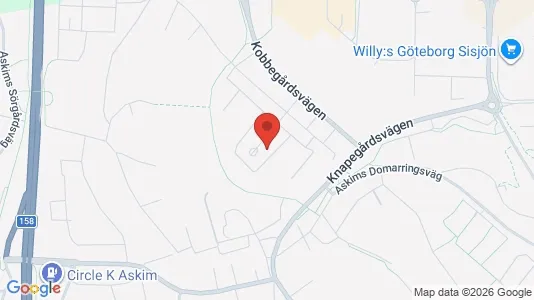 Apartments for rent i Askim-Frölunda-Högsbo - kort over placeringen
