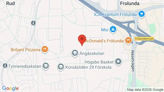 Apartments for rent i Askim-Frölunda-Högsbo - kort over placeringen