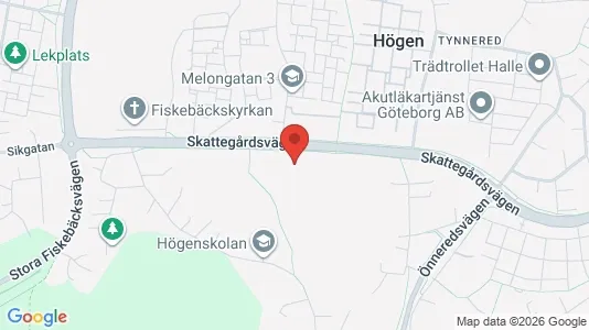 Apartments for rent i Askim-Frölunda-Högsbo - kort over placeringen
