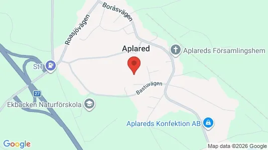 Apartments for rent i Borås - kort over placeringen