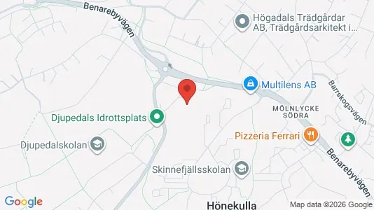 Apartments for rent i Härryda - kort over placeringen