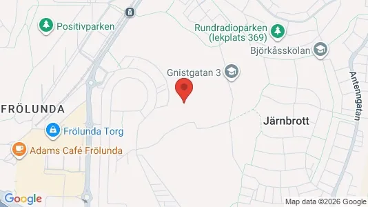 Apartments for rent i Askim-Frölunda-Högsbo - kort over placeringen