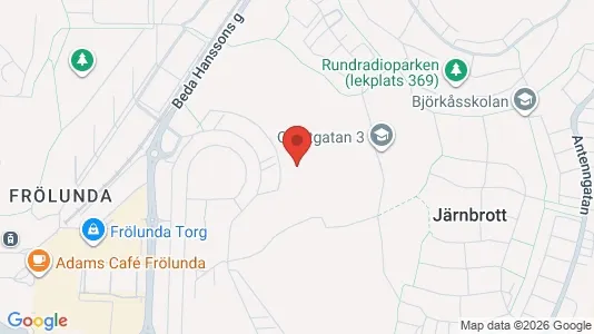 Apartments for rent i Askim-Frölunda-Högsbo - kort over placeringen