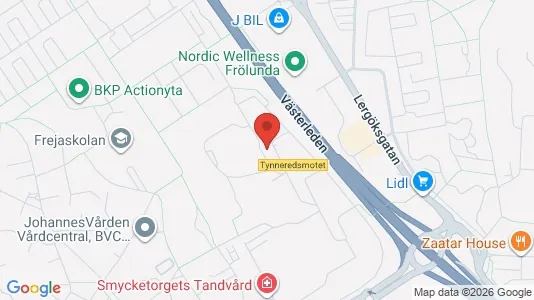 Apartments for rent i Askim-Frölunda-Högsbo - kort over placeringen