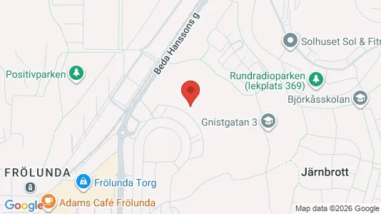 Apartments for rent i Askim-Frölunda-Högsbo - kort over placeringen