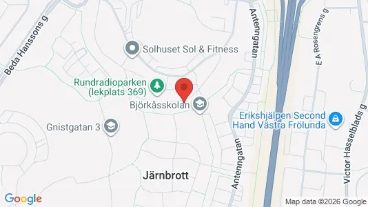 Apartments for rent i Askim-Frölunda-Högsbo - kort over placeringen