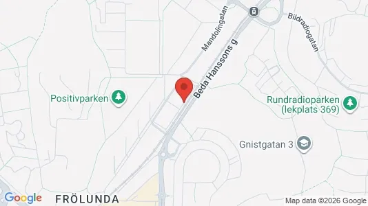 Apartments for rent i Askim-Frölunda-Högsbo - kort over placeringen
