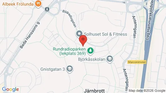 Apartments for rent i Askim-Frölunda-Högsbo - kort over placeringen