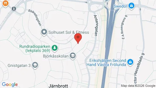 Apartments for rent i Askim-Frölunda-Högsbo - kort over placeringen