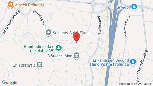 Apartments for rent i Askim-Frölunda-Högsbo - kort over placeringen