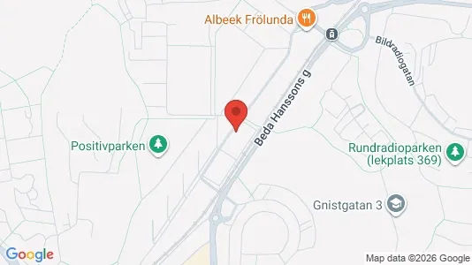 Apartments for rent i Askim-Frölunda-Högsbo - kort over placeringen