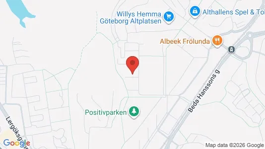 Apartments for rent i Askim-Frölunda-Högsbo - kort over placeringen