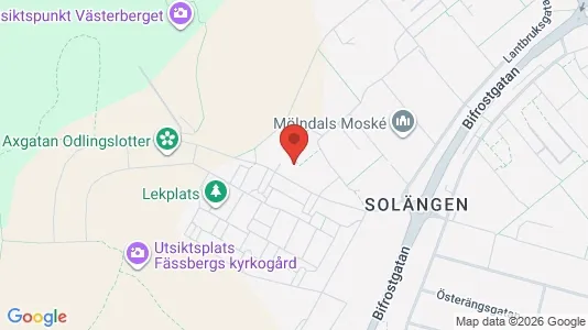 Apartments for rent i Mölndal - kort over placeringen