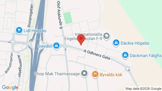 Apartments for rent i Askim-Frölunda-Högsbo - kort over placeringen